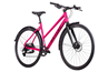 Naisten hybridipyörä Active Max 117 Metallinpinkki
