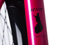 Naisten hybridipyörä Active Max 117 Metallinpinkki