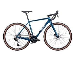 Gravel pyörä Active Wanted C2 Carbon Metallinsininen