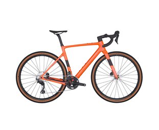 Gravel pyörä Scott Addict Gravel 40 Orange