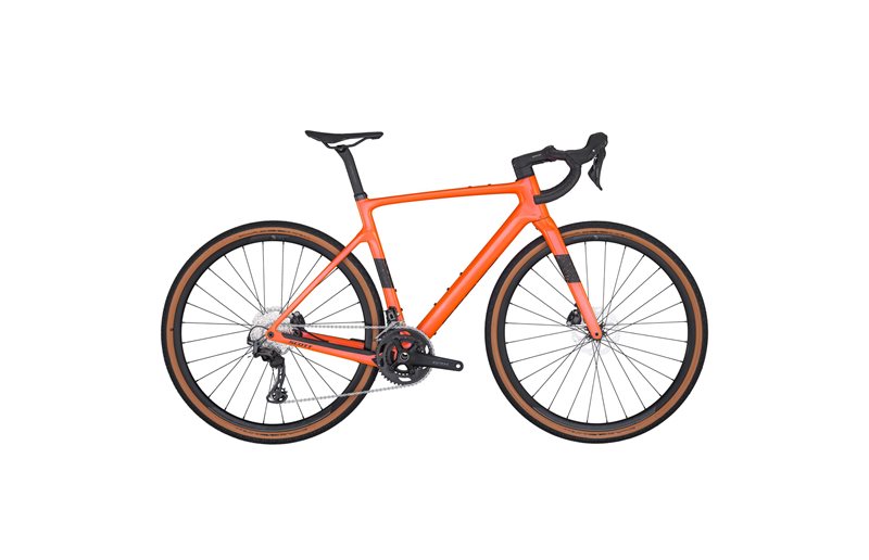 Gravel pyörä Scott Addict Gravel 40 Orange