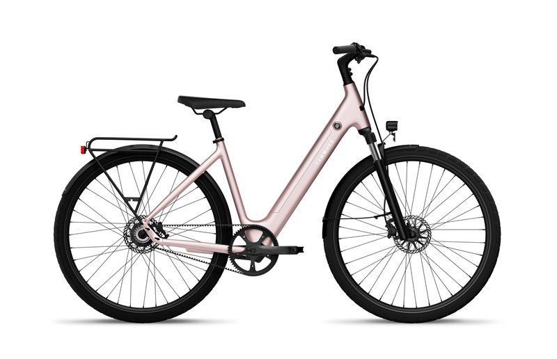 Naisten sähköpyörä TENWAYS CGO800S Light Rose