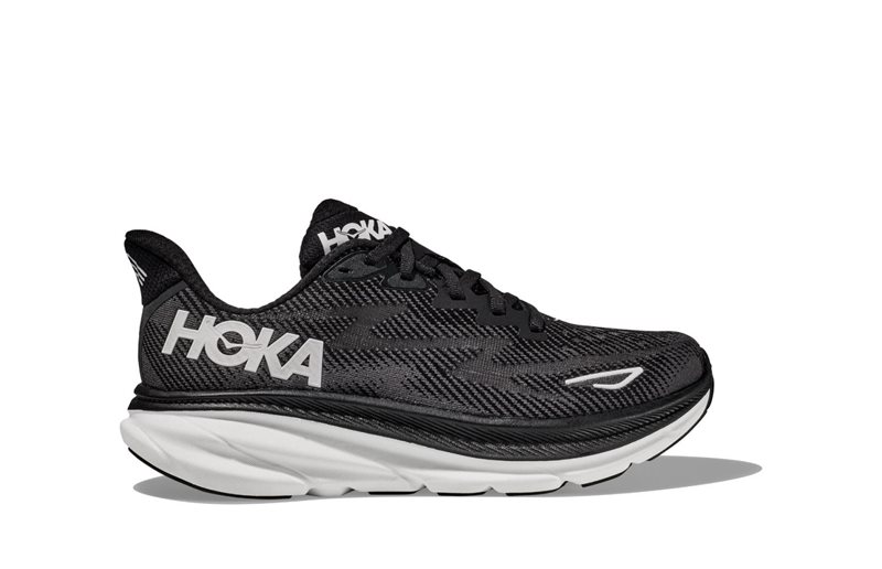 Hoka Löparskor M Clifton 9 Black/White