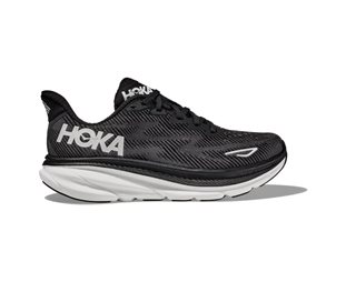 Hoka Löparskor Clifton 9 Wide Black/White