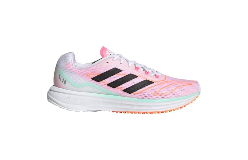 Adidas Löparskor Sl20.2 Summer Ready Cloud White/Core Black/Clear Mint Dam