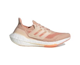 Adidas Löparskor Ultraboost 21 Halo Blush/Wonder White/Ambient Blu Dam