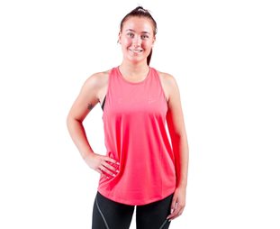 Craft Löparlinne Core Essence Mesh Singlet Crush Dam