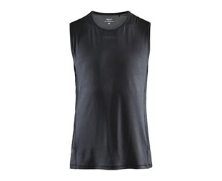 Craft Löparlinne Adv Essence Singlet Black Herr