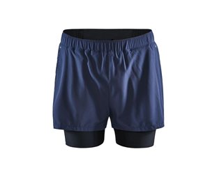 Craft Löparshorts Adv Essence 2-In-1 Stretch Shorts Blaze Herr