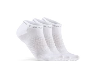 Craft Löparstrumpor Core Dry Shaftless 3-Pack Sock White