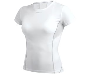 Craft Pro Cool Short Sleeve Baselayer White Dam