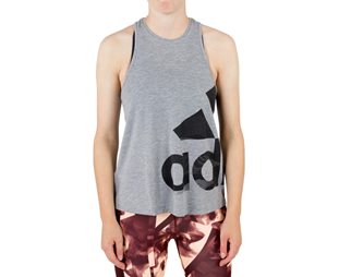 Adidas Löparlinne Adi All Over Print Tank Top Grey/Black Print Dam