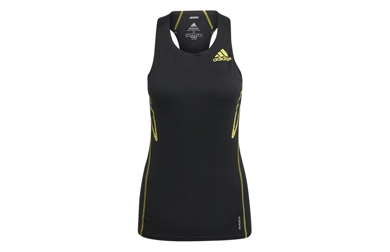 Adidas Löparlinne Adizero Tank Black Dam