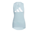 Adidas Löparlinne 3-Stripes Logo Tank Top Maggre/White Dam