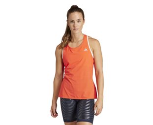 Adidas Löparlinne Adizero Tank Bright Red Dam