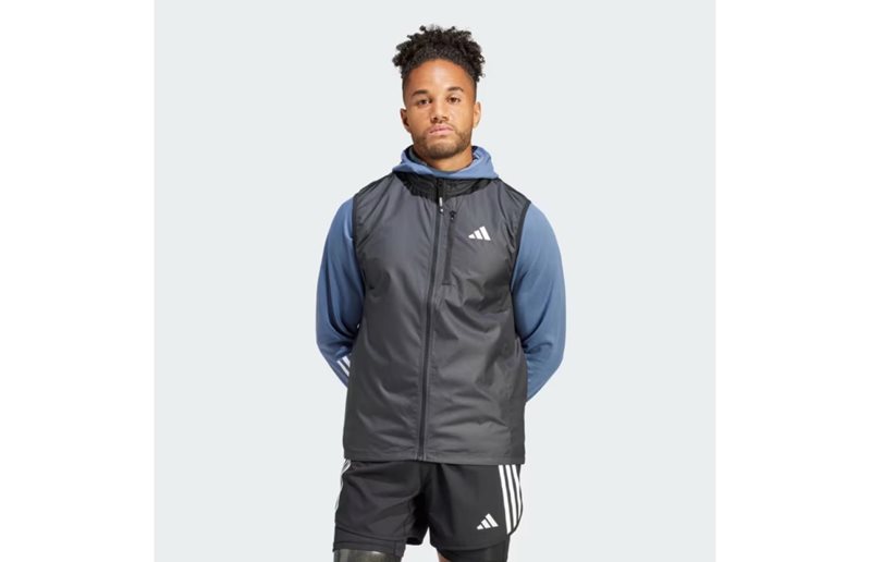 Adidas Löparväst Own The Run Vest Black Herr