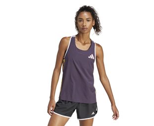 Adidas Löparlinne Promo Tank Aurbla/Prlofi Dam