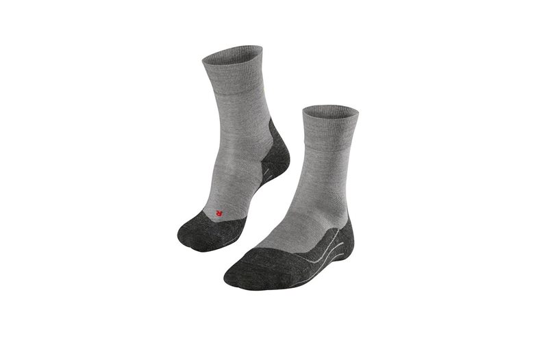 Falke Löparstrumpor Ru4 Wool Light Grey Melange