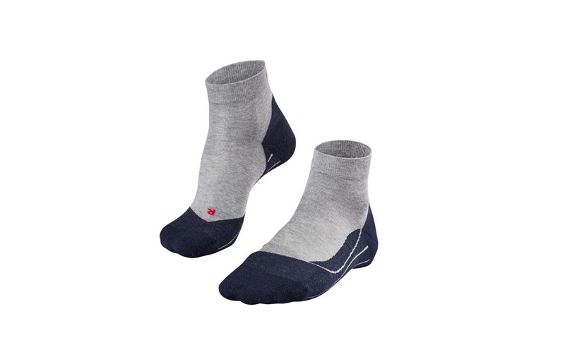 Falke Löparstrumpor Ru4 Endurance Löparstrumpor Short Running Sock Light Grey