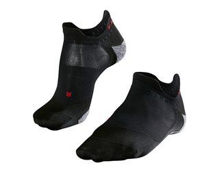 Falke Löparstrumpor Ru5 Invisible Running Sock Sortmix