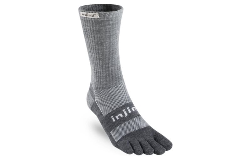 Injinji Löparstrumpor Outdoor Midweight Crew Nuwool