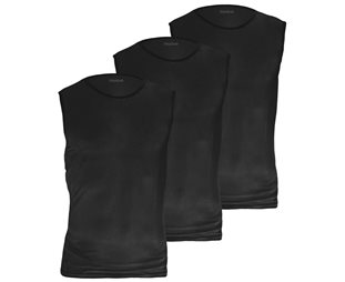 GripGrab Ultralight Mesh Ärmlöst Underställ 3-Pack Black