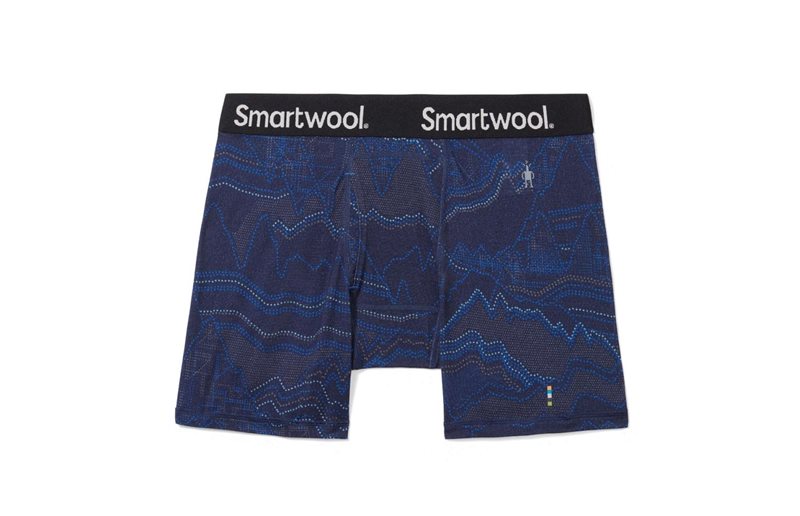 Smartwool Merino Print Boxer Breif Boxed