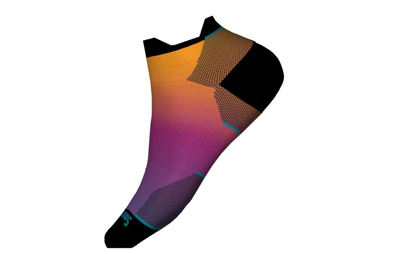 Smartwool Löparstrumpor Run Zero Cushion Ombre Print Low Ankle Socks