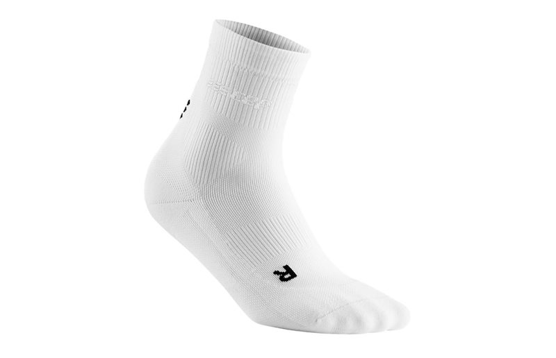Cep Classic All White Socks Mid Cut
