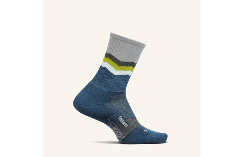 Feetures Löparstrumpor Merino 10 Cushion Mini Crew Socks