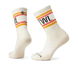 Smartwool Löparstrumpor Run Athletic Retro Stripe Crew Socks