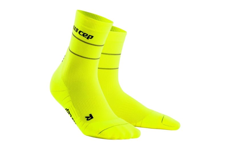 Cep Reflective Mid-Cut Socks