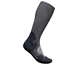 Bauerfeind Löparstrumpor Outdoor Merino Compression Socks High Cut Lava Grey