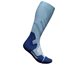 Bauerfeind Löparstrumpor Outdoor Merino Compression Socks High Cut Ocean Blue