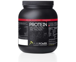 Proteinpulver PurePower PP Protein 1 kg jordgubb