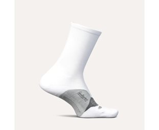 Feetures Löparstrumpor Elite Ultra Light Mini Crew White