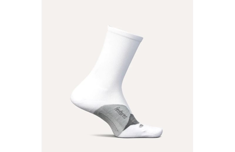 Feetures Löparstrumpor Elite Ultra Light Mini Crew White