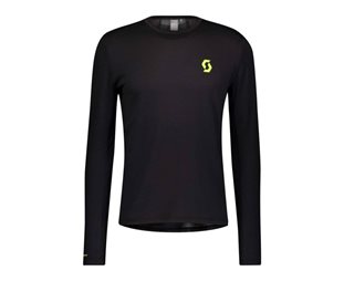 Scott Löpartröja Rc Run L/Sl Shirt Black/Yellow Herr