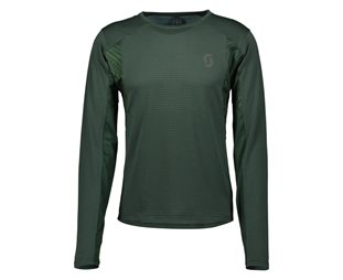 Scott Löpartröja Trail Run Long Sleeve Smoked Green/Frost Green Herr