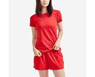 Craft Löpartröja Adv Essence Slim Tee Bright Red Dam