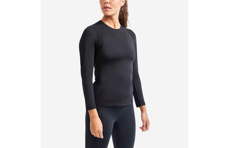 Craft Löpartröja Adv Essence Long Sleeve T-Shirt Black Dam