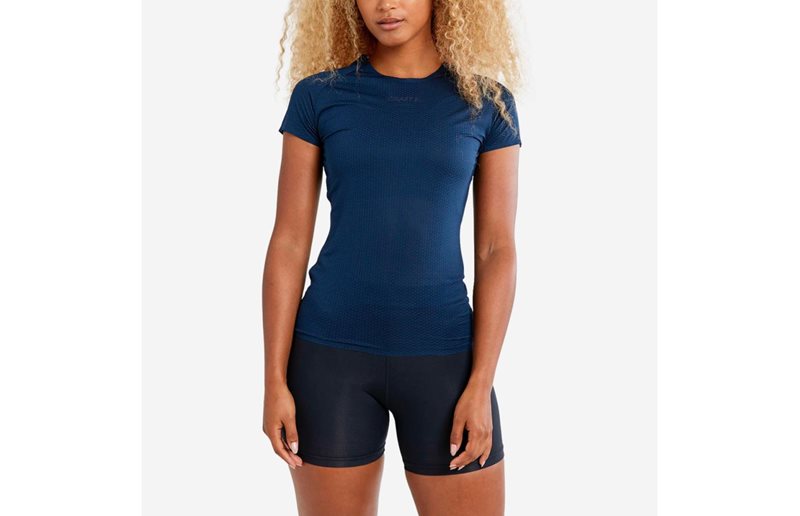 Craft Löpartröja Pro Dry Nanoweight Tee Blaze Dam