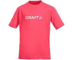 Craft Löpartröja Run Logo T-Shirt Nocolor Barn/Junior