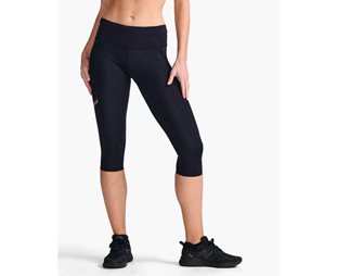 2XU Naisten kompressiotrikoot Aero Mid-Rise Compression 3/4 Tight