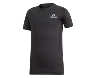 Adidas Löpartröja Jb Ask Spr Tee Black/Refsil Barn/Junior