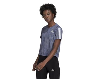 Adidas Löpartröja Otr Prime Blue T-Shirt Semi Night Flash/White Dam