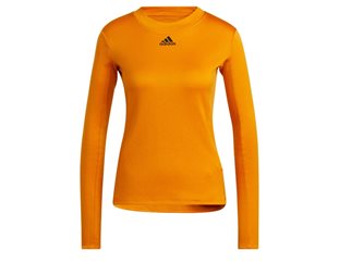 Adidas Löpartröja Trn LS Cold.Rdy Focus Orange Dam