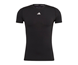 Adidas Löpartröja Tech Fit Tee Black Herr