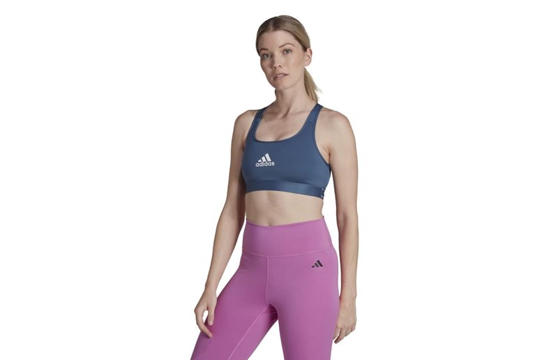 Adidas Sport-BH Powerreact Medium-Support Bh Wonder Steel