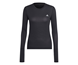 Adidas Löpartröja Fast Long Sleeve Black Dam